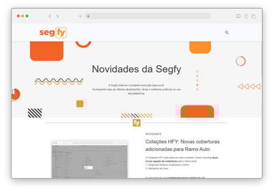 Novidades Segfy - Fevereiro