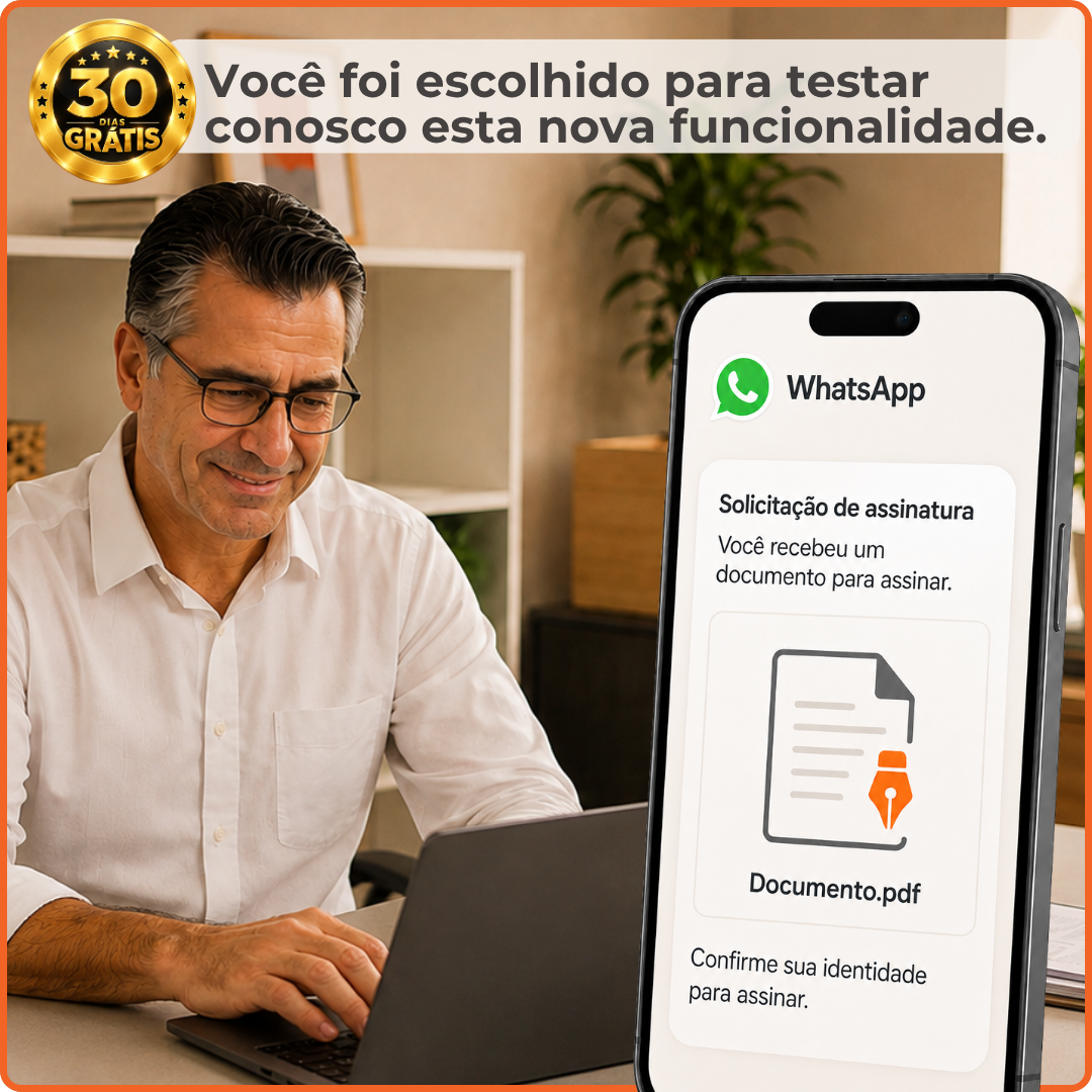 Você foi escolhido para testar conosco esta nova funcionalidade. (3)
